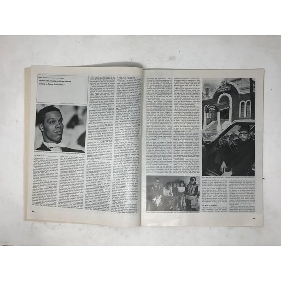 The SATURDAY Evening POST February 27, 1965 - THE BLACK MUSLIMS, UNDERWORLD, MOB - Picture 13 of 16